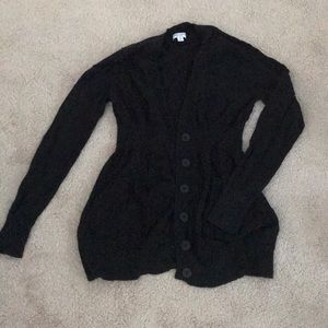 Liz Lange black cardigan